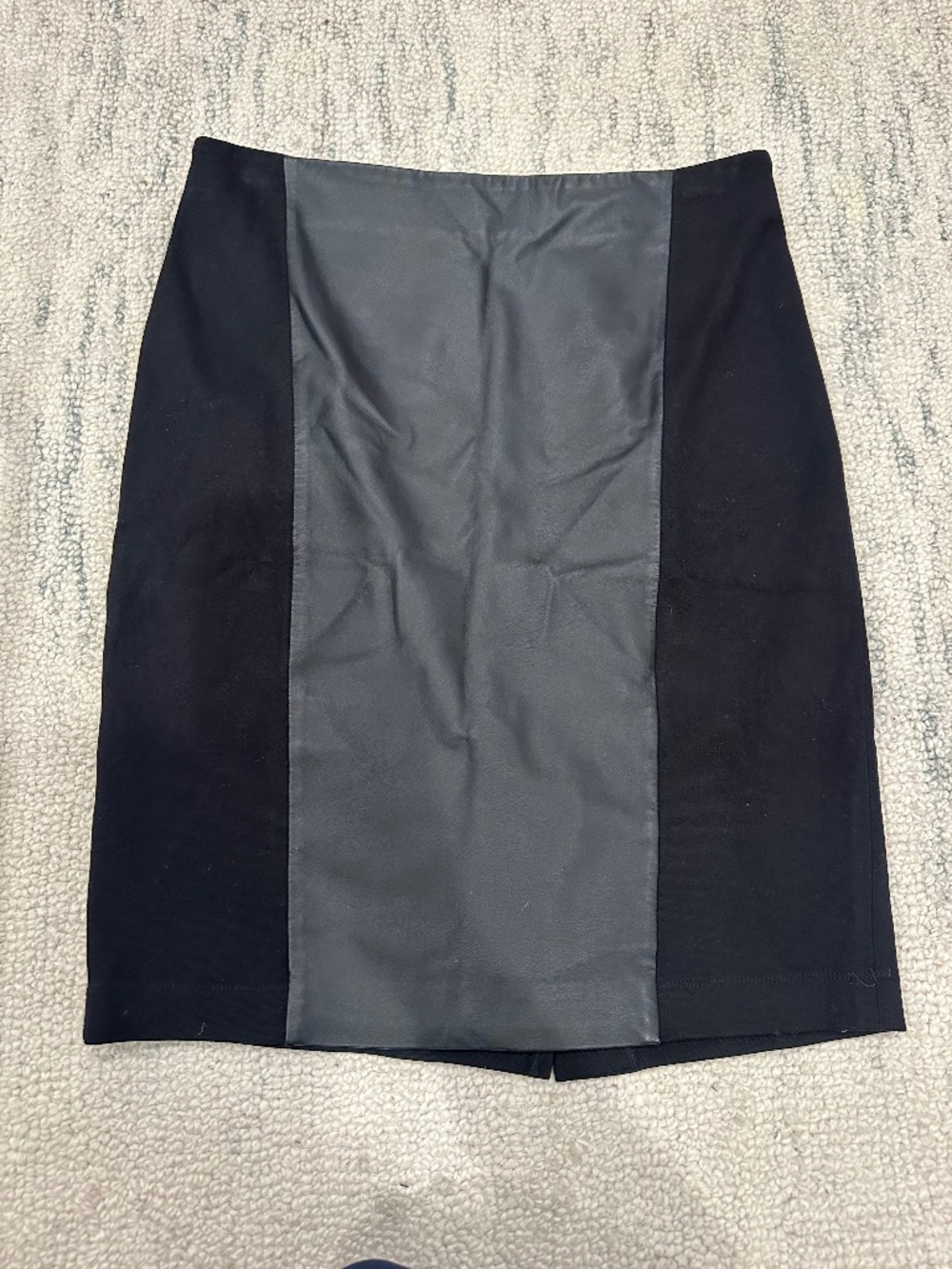 J McLaughlin Leather Pencil Skirt Size 4